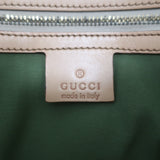 Gucci Beaded Flora Horsebit Hobo Cream Canvas Large Shoulder Bag