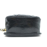 Chanel Makeup Chain Strap Shoulder Bag Black Quilted Leather Phone Holder NEW