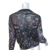 Christian Dior Embroidered Tank & Cardigan Twinset Black Alpaca-Blend Size 36