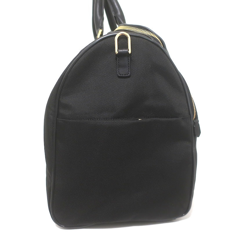 TUMI Larkin Ashbury Duffel Bag Black Leather-Trim Nylon NEW