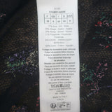 Christian Dior Embroidered Tank & Cardigan Twinset Black Alpaca-Blend Size 36
