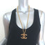 Vintage Chanel 98P Interlocking CC Logo Necklace Gold