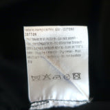 Alaia Shirtdress Black Gathered Cotton Size 42 Long Sleeve Mini Dress