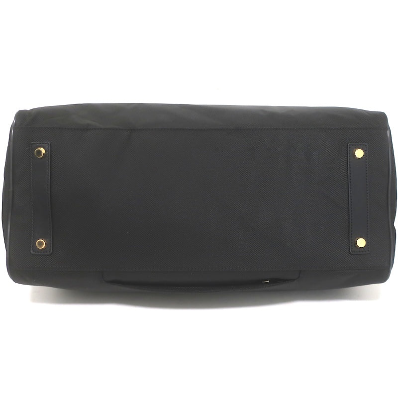 TUMI Larkin Ashbury Duffel Bag Black Leather-Trim Nylon NEW