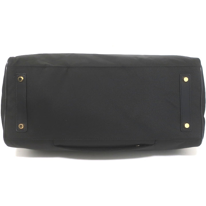 TUMI Larkin Ashbury Duffel Bag Black Leather-Trim Nylon NEW