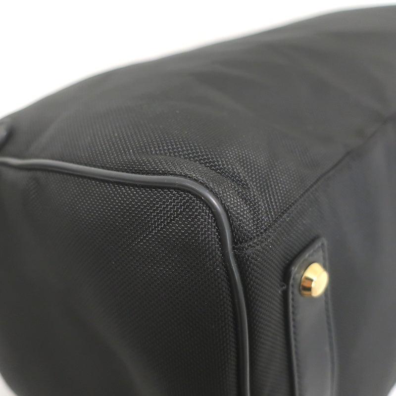 TUMI Larkin Ashbury Duffel Bag Black Leather-Trim Nylon NEW