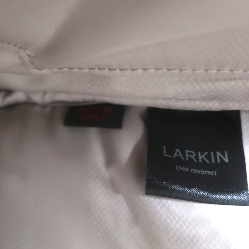 TUMI Larkin Ashbury Duffel Bag Black Leather-Trim Nylon NEW