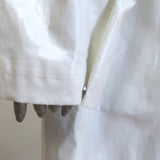 Bottega Veneta Hooded Rain Coat White Coated Linen Size Medium