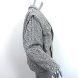 Isabel Marant Etoile Drogo Jacket Gray Herringbone Size 40