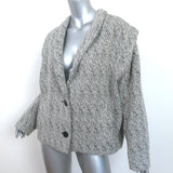 Isabel Marant Etoile Drogo Jacket Gray Herringbone Size 40