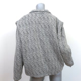 Isabel Marant Etoile Drogo Jacket Gray Herringbone Size 40