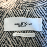 Isabel Marant Etoile Drogo Jacket Gray Herringbone Size 40