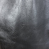 Lamarque Kirsi Cropped Short-Sleeve Leather Biker Jacket Black Size Medium