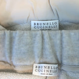 Brunello Cucinelli Monili-Trim Cashmere Hoodie & Sweatpants Oatmeal Size Small
