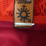 Jean Paul Gaultier Soleil Tattoo Lace Sheath Dress Red Size Medium
