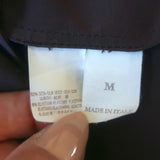 Brunello Cucinelli Long Sleeve Shift Dress Burgundy Stretch Silk Size Medium