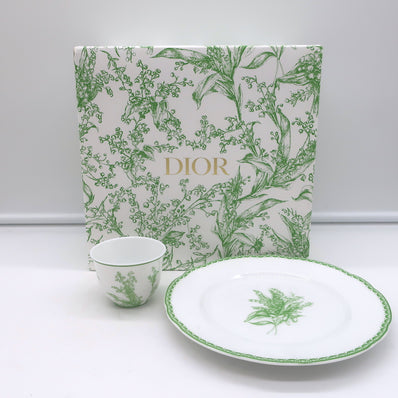 Pre-loved/Used Christian Dior Dishware: $550