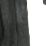 Brunello Cucinelli Monili-Belt Suede Coat Charcoal Size US 40