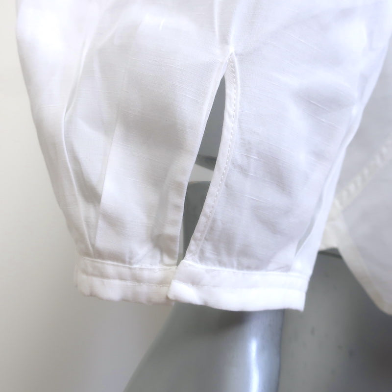 Dorothee Schumacher High Summer Ease Blouson-Sleeve Top White Size 3