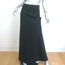 Jil Sander Maxi Skirt Black Virgin Wool Size 36