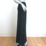 Jil Sander Maxi Skirt Black Virgin Wool Size 36