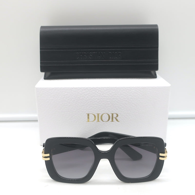 Christian Dior CDior S2I Square Sunglasses Black