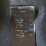 Anne Fontaine Zip-Front Pleated Mini Dress Lena Black Stretch Jersey Size 38