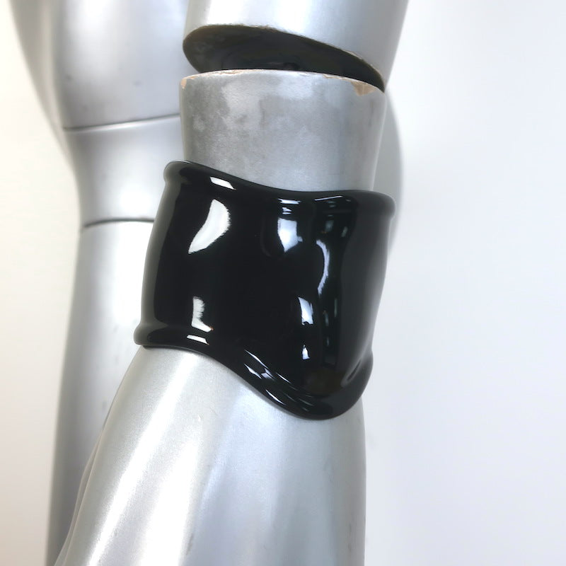 Tiffany &amp; Co. Elsa Peretti Left Medium Bone Cuff Black