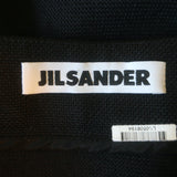 Jil Sander Maxi Skirt Black Virgin Wool Size 36