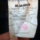 Jil Sander Maxi Skirt Black Virgin Wool Size 36