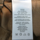 RE/DONE 70s Loose Flare Corduroy Pants Washed Khaki Size 25