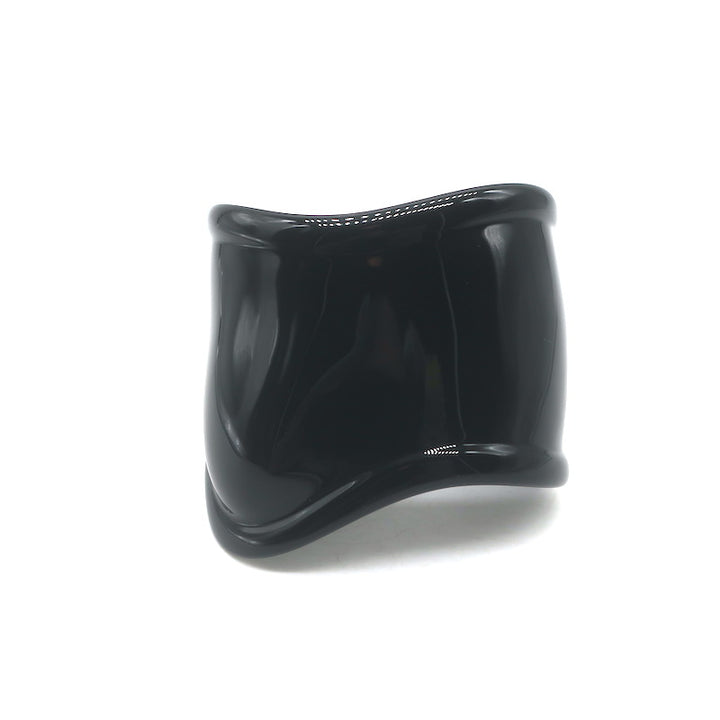 Tiffany &amp; Co. Elsa Peretti Right Medium Bone Cuff Black
