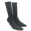 Khaite Taylor Neoprene Sock Boots Black Size 39 Pointed Toe Kitten Heel