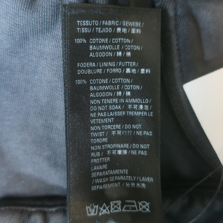Balenciaga Strapless Bustier Top Washed Black Cotton Jersey Size 38 NEW