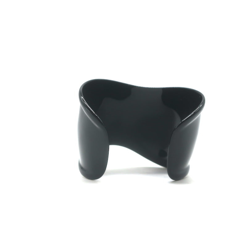 Tiffany &amp; Co. Elsa Peretti Right Medium Bone Cuff Black