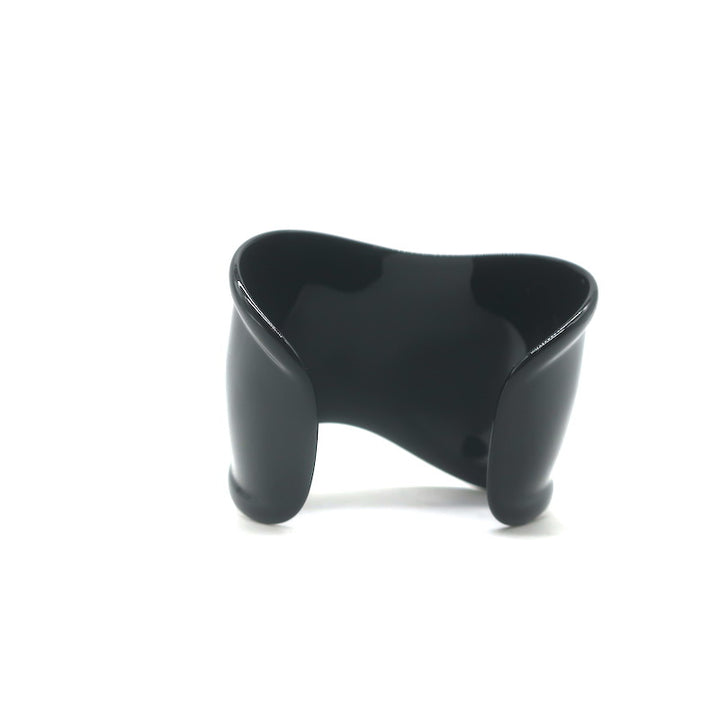 Tiffany &amp; Co. Elsa Peretti Right Medium Bone Cuff Black