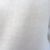 Loro Piana Knit Polo Shirt Cream Silk-Cotton Size 40