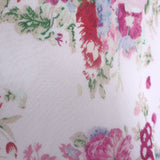 LoveShackFancy Daya Maxi Dress Light Pink Floral Print Chiffon Size 4