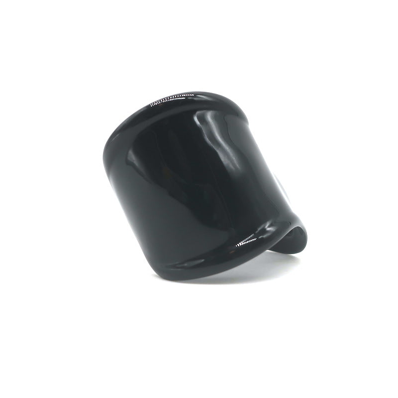 Tiffany &amp; Co. Elsa Peretti Left Medium Bone Cuff Black