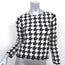 Comme des Garcons Houndstooth Sweater Black/White Wool Size Extra Small