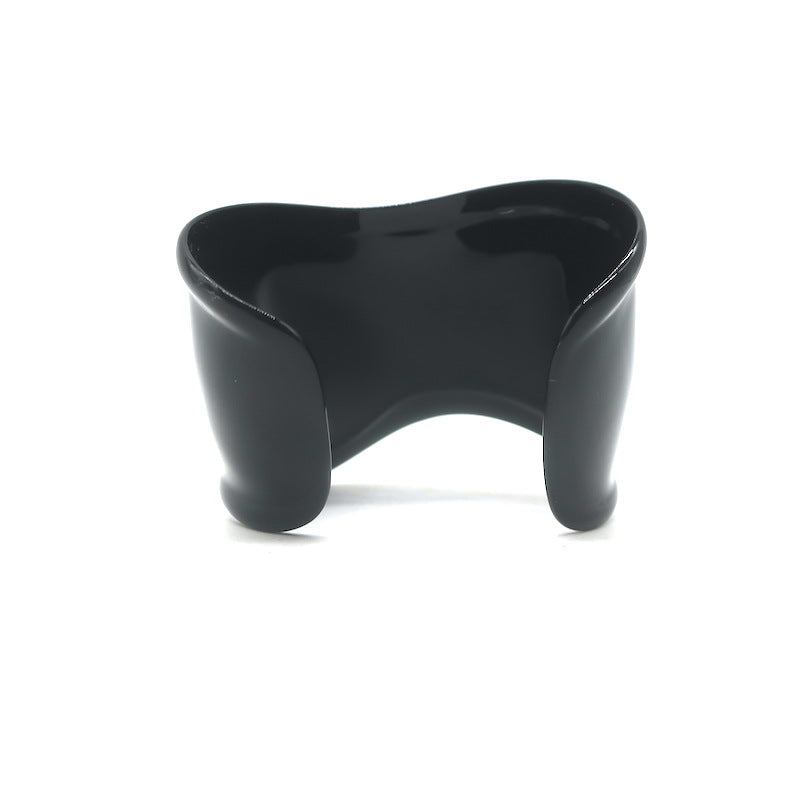 Tiffany &amp; Co. Elsa Peretti Left Medium Bone Cuff Black
