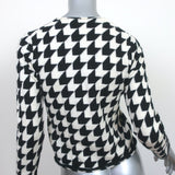 Comme des Garcons Houndstooth Sweater Black/White Wool Size Extra Small
