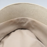 Ruslan Baginskiy Monogram Baker Boy Cap Ecru Corduroy Size Small