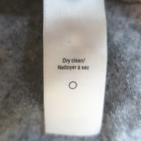 Rag & Bone Rhea Colorblock Turtleneck Sweater Gray Cashmere-Wool Size Medium