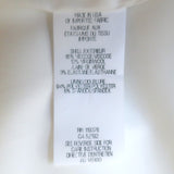 HELMUT Helmut Lang Scrunch-Sleeve Blazer Off-White Stretch Wool Size 0