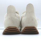 Rag & Bone Retro Low Top Running Sneakers White Mesh & Off-White Suede Size 37