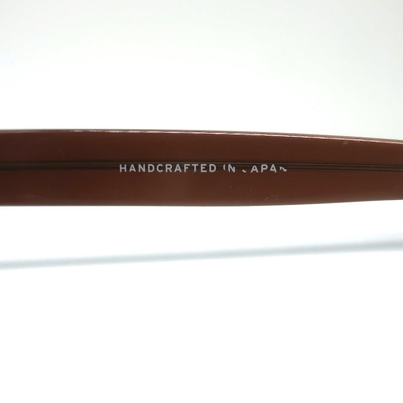 SALT Optics Polarized Square Sunglasses Brown Ombre Transparent