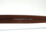 SALT Optics Polarized Square Sunglasses Brown Ombre Transparent