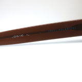 SALT Optics Polarized Square Sunglasses Brown Ombre Transparent