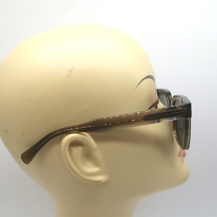 RAEN West Ghost Sunglasses Brown Transparent